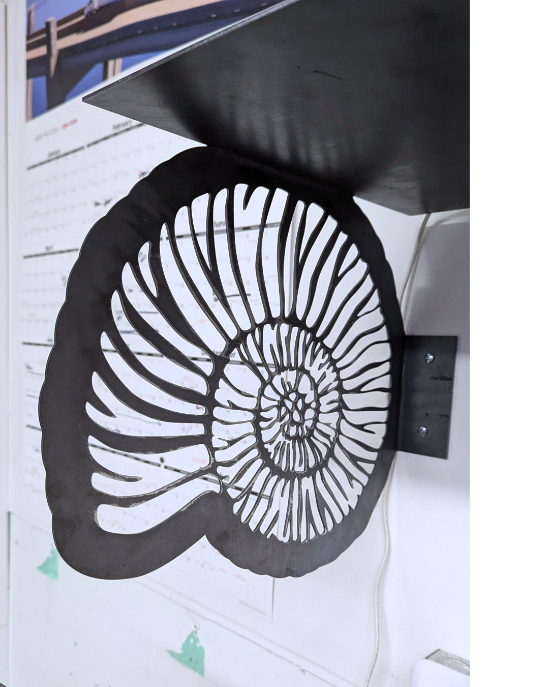 Decorative Metal Shelf