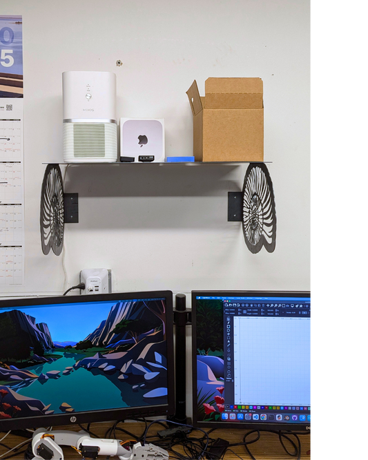 Decorative Metal Shelf