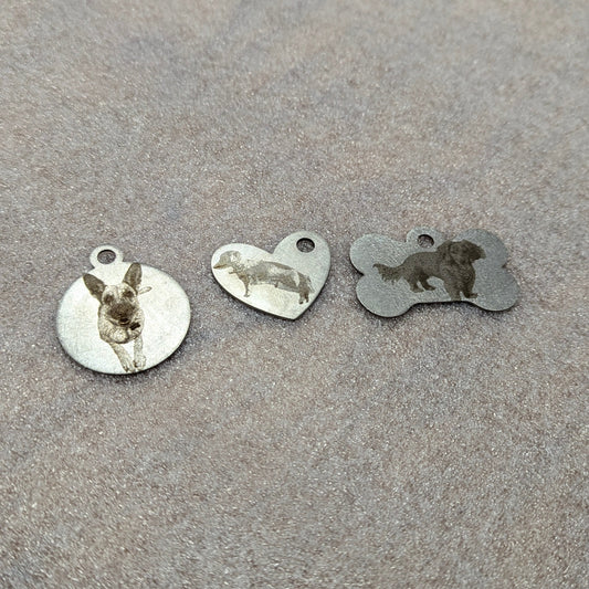 Laser Engraved Dog Tags