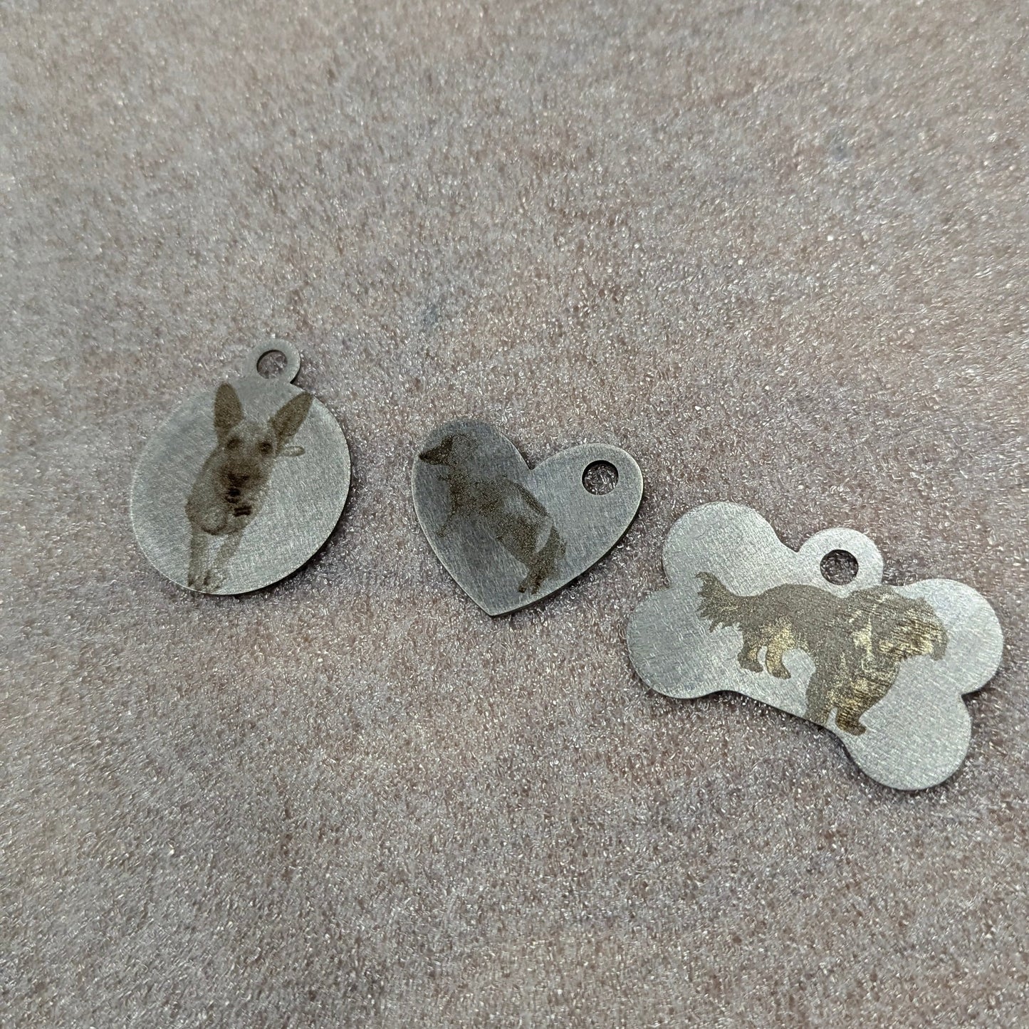 Laser Engraved Dog Tags